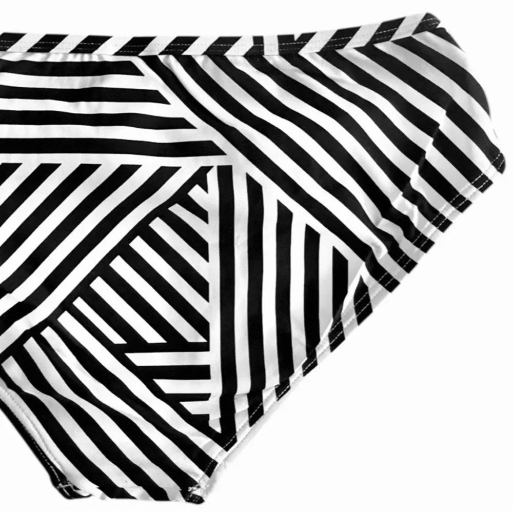 Tommy Bahama Fracturedstripe High Waist Shirred Bottom